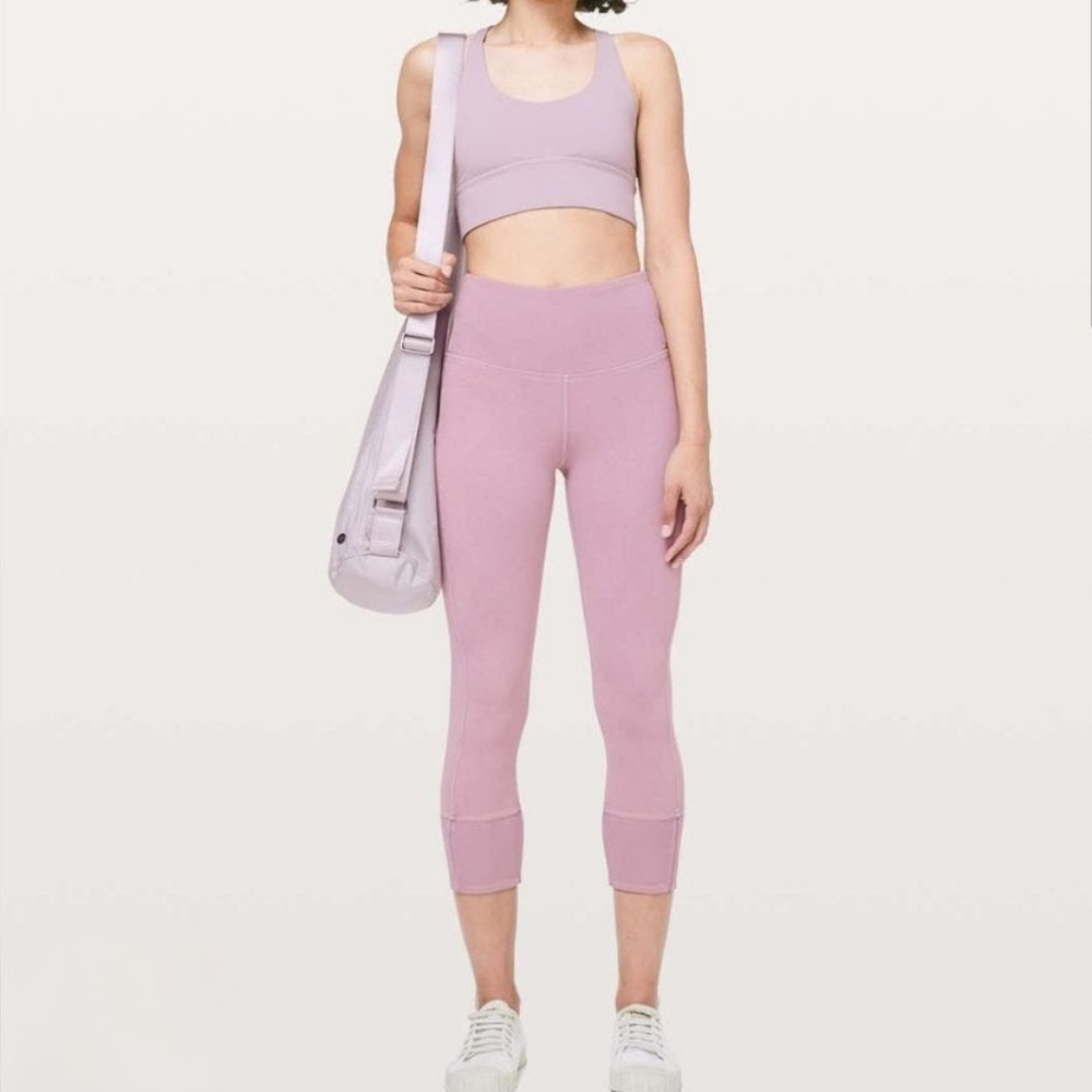 Lululemon Capri Light Pink Leggings